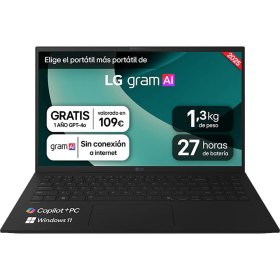 Portatil lg 15z80t - g rai5 - 340 16gb ssd 1tb 15.6 pulgadas