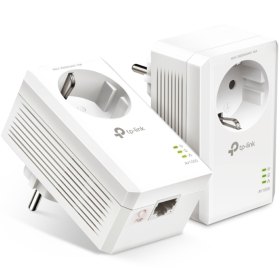 Kit de adaptadores powerline tp - link tl - pa7017p kit gigabit av1000