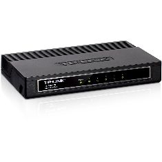 Switch 5 puertos 10 - 100 - 1000 tp - link negro