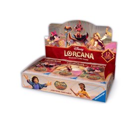 Lorcana tcg - expositor de sobres disey reinado de jafar 24 unidades inglés
