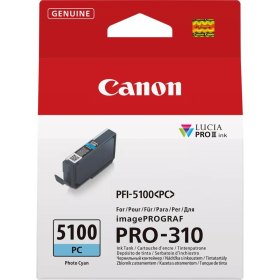 Cartucho tinta canon pfi - 5100pc cian photo