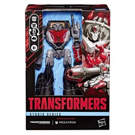 Figura hasbro transformers war for cybertron studio series voyayer class megatron 16.5cm