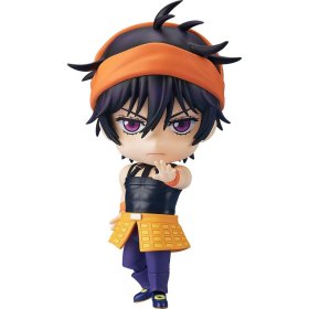 Figura max factory jojo's bizarre adventure golden wind nendoroid re - run narancia ghirga 10cm