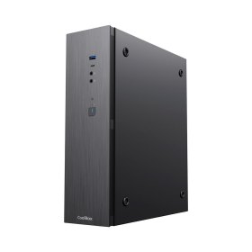 Caja ordenador coolbox t370 - 1 matx negro con fuente tfx