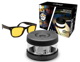 Baliza faselight luz de emergencia geolocalizada homologada v16 + gafas de regalo