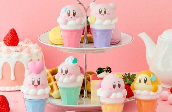 Kirby friends - chara latte float case 1 unidad aleatoria