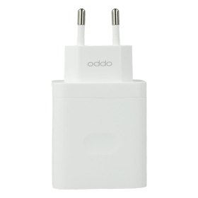Cargador oppo supervooc 33w usb tipo a blanco
