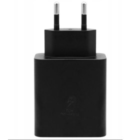 Cargador samsung 50w 2x usb tipo c negro + cable usb tipo c