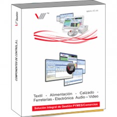 Software gestion v3+ tpv para comercios 5 usuarios licencia electro perpetua incluye 1 año matenimiento