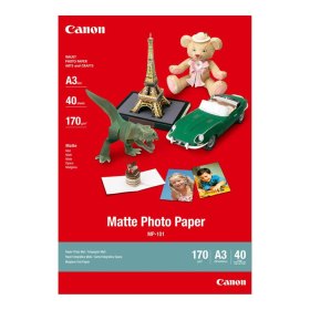 Papel canon mp - 101 foto mate a3 40 hojas