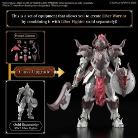 Maqueta bandai hobby 30mf class up armor liber warrior