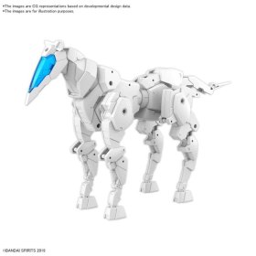 Vehiculo expansion bandai hobby 30mm exa - vehicle horse mecha ver. blanco