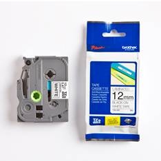 Cinta laminada brother tze231 12mm x 8m blanco - negro pt - 1000 - pt - 1005f - pt - 1010 - pt - 1090 - pt - 1280dt - pt - 1280vp