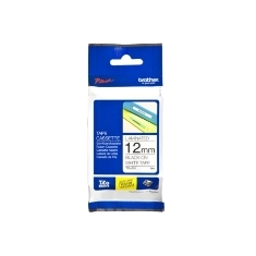 Cinta flexible brother tzefx231 12mm x 8m blanco - negro flexibles