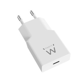 Cargador ewent ew1310 20w usb tipo c blanco