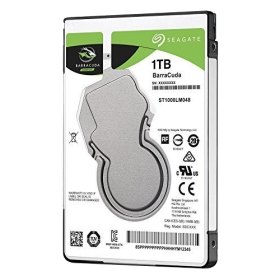 Disco duro interno hdd seagate barracuda st1000lm048 1tb 2.5 pulgadas sata 7mm 5400rpm buffer 128mb