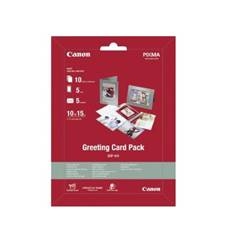 Papel canon gcp - 101 pack 10 papel 10x15 5 tarjetas felicitacion 5 sobres