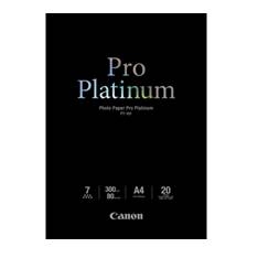 Papel fotografico canon pro platinum pt - 101 a4 20 hojas