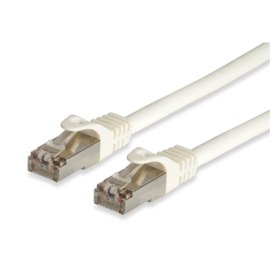 Cable red equip latiguillo rj45 s - ftp cat7 0.5m blanco