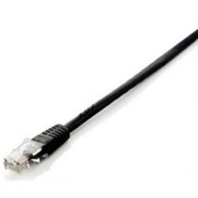 Cable red equip latiguillo rj45 u - utp cat6 1m negro