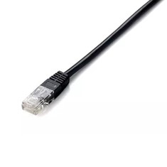 Cable red equip latiguillo rj45 u - utp cat6 5m negro