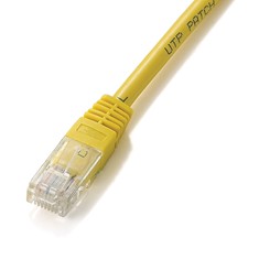 Cable red equip latiguillo rj45 u - utp cat6 20m amarillo