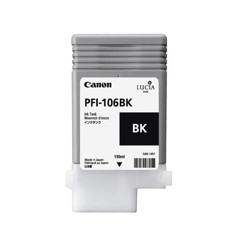Cartucho canon pfi - 106bk negro ipf6400se - ipf6300s - ipf6400s - ipf6300 - ipf6350 - ipf6400 - ipf6450