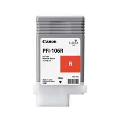 Cartucho canon pfi - 106rg rojo ipf6300 - ipf6350 - ipf6400 - ipf6450