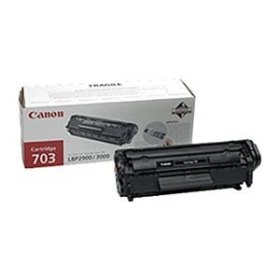 Toner canon 703 negro 2000 páginas lbp2900 - lbp3000