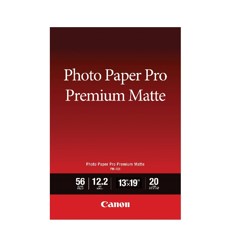 Papel fotografico canon 8657b007 pro premium pm - 101 - 330 x 483 mm - 20 hojas