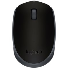 Mouse raton logitech m171 optico wireless inalambrico negro