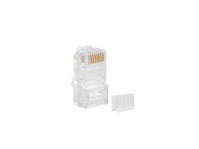 Conector cat6 lanberg utp 8p8c pack 100 uds