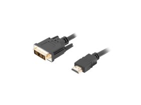 Cable hdmi lanberg macho - dvi - d 18+1 macho single link 1.8m negro