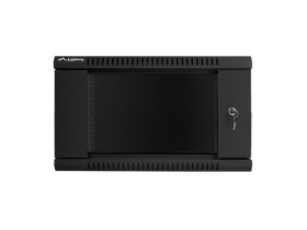 Armario rack lanberg 6u 600x450x368 auto ensamblado 19 pulgadas hasta 60 kg negro