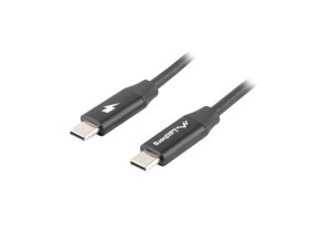 Cable usb lanberg 2.0 macho - usb tipo c macho quick charge 4.0 1.8m negro