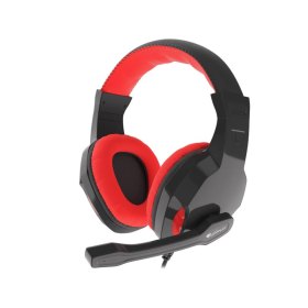 Auriculares gaming genesis argon 110 mini jack rojos