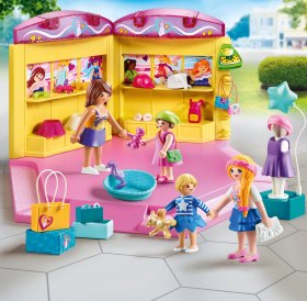Playmobil ciudad tienda de moda infantil