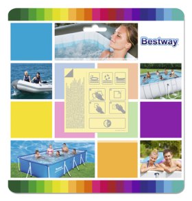 Bestway 62091 - kit de reparación hinchable