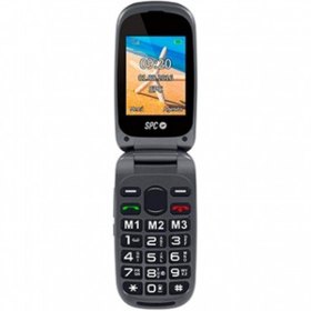 Telefono movilspc harmony black tipo tapa - dual sim - 2.4 pulgadas - microsd - radio fm - bluetooth
