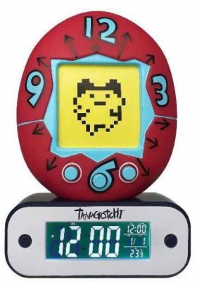 Lampara reloj despertador teknofun madcow entertainment tamagotchi
