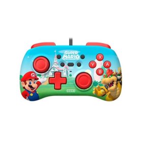 Gamepad hori controller mini super mariob para nintendo switch