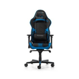 Silla gaming dxracer racing pro black - blue incluye cojines cervical y lumbar - gc - r131 - nb - v2