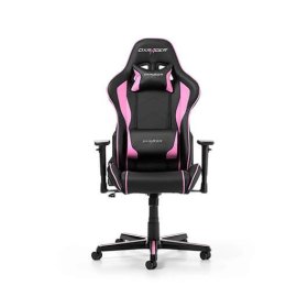 Silla gaming dxracer formula black - pink incluye cojines cervical y lumbar - gc - f08 - np - h3