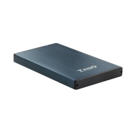 Caja externa tooq tqe - 2527pb 2.5 pulgadas 9 -5 mm sata usb 3.0 - 3.1 azul