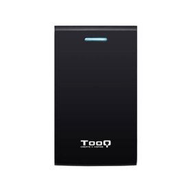 Caja externa 2.5 pulgadas sata tooq tqe - 2526b negro usb 3.0 - 5gbps - compatible hdd 9.5mm - 12.5mm