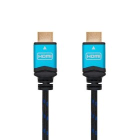 Cable hdmi (a) to hdmi (a) 4k 1.5m nanocable black m - m - 60hz - 18gbps - v2.0 - trenzado