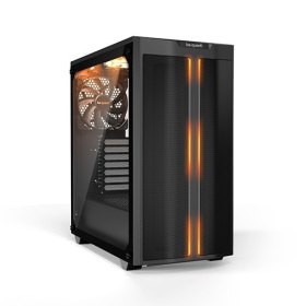 Caja ordenador gaming atx be quiet! pure base 500dx black tira led argb frontal - cristal templado - 3x ventiladores 140mm