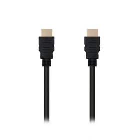 Cable hdmi 1.4 tipo a a hdmi tipo a nanocable 5m - macho - macho - alta velocidad - 4k - 10.2gbps - negro