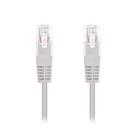 Cable red nanocable latiguillo rj45 utp cat6 0.25m gris 25cm