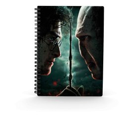 Libreta efecto 3d sd toys harry potter harry vs voldemort